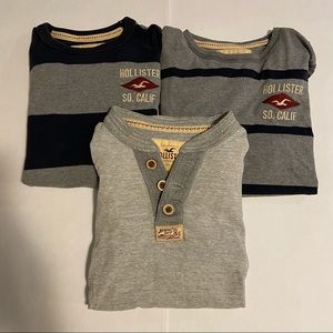 Hollister Small Long Sleeve Shirt BUNDLE